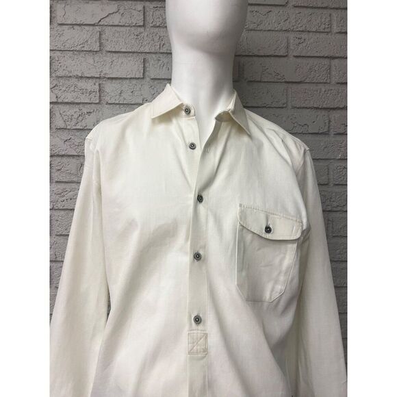 Hugo Boss Orange Label Men Cotton Long Sleeve Sport Shirt Size L - Picture 6 of 11